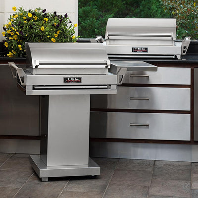 TEC 36" G-Sport Portable Infrared Gas Grill with Pedestal & Side Shelf