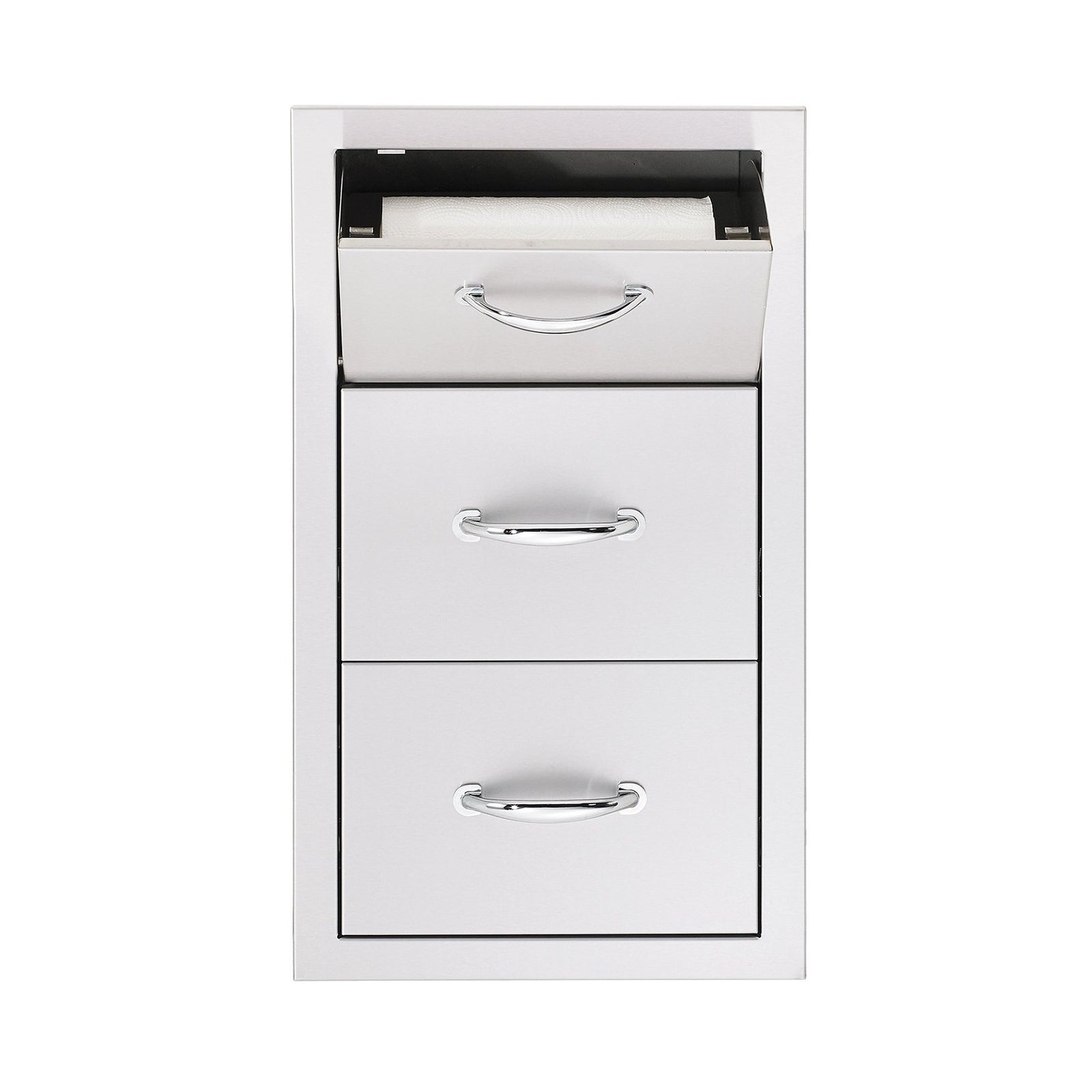 Summerset  Towel/ 2-Drawer Combo in Stainless Steel